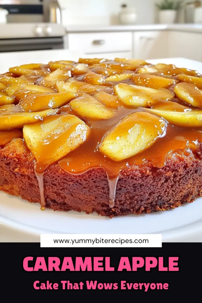 Indulge in the delightful flavors of Caramel Apple Upside Down Cake with this easy-to-follow recipe! Learn how to create a sweet caramel apple topping that pairs perfectly with a moist cake base. Perfect for gatherings or a cozy dessert at home, this treat will wow your family and friends. Don’t miss out—click through for the full recipe and make your own delicious masterpiece today! #CaramelAppleUpsideDownCake #FallBaking #DessertRecipes #HomeBaking