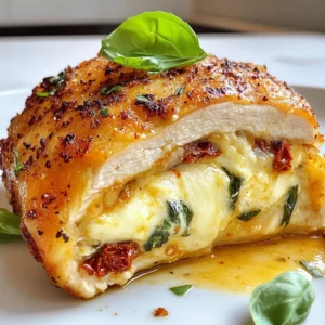 Stuffed Mozzarella Chicken Flavorful and Easy Recipe