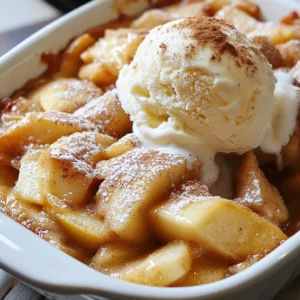 Homemade Apple Cobbler Tasty and Easy Dessert Recipe