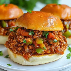 Cajun Chicken Sloppy Joes Flavorful and Easy Recipe