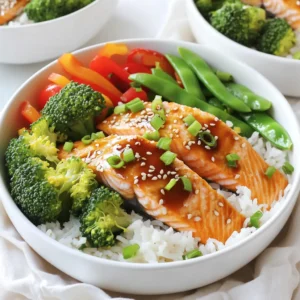 Teriyaki Salmon Bowls Sheet Pan Simple and Quick Meal