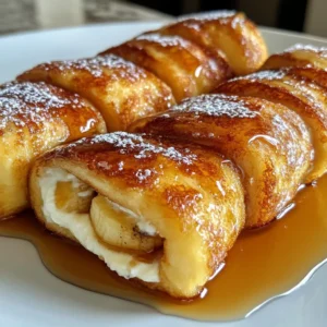 French Toast Roll-Ups Easy and Delicious Recipe