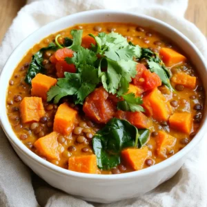 Slow Cooker Sweet Potato Lentil Curry Flavor Boost