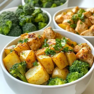 Chicken Broccoli Potatoes Meal Prep Made Simple