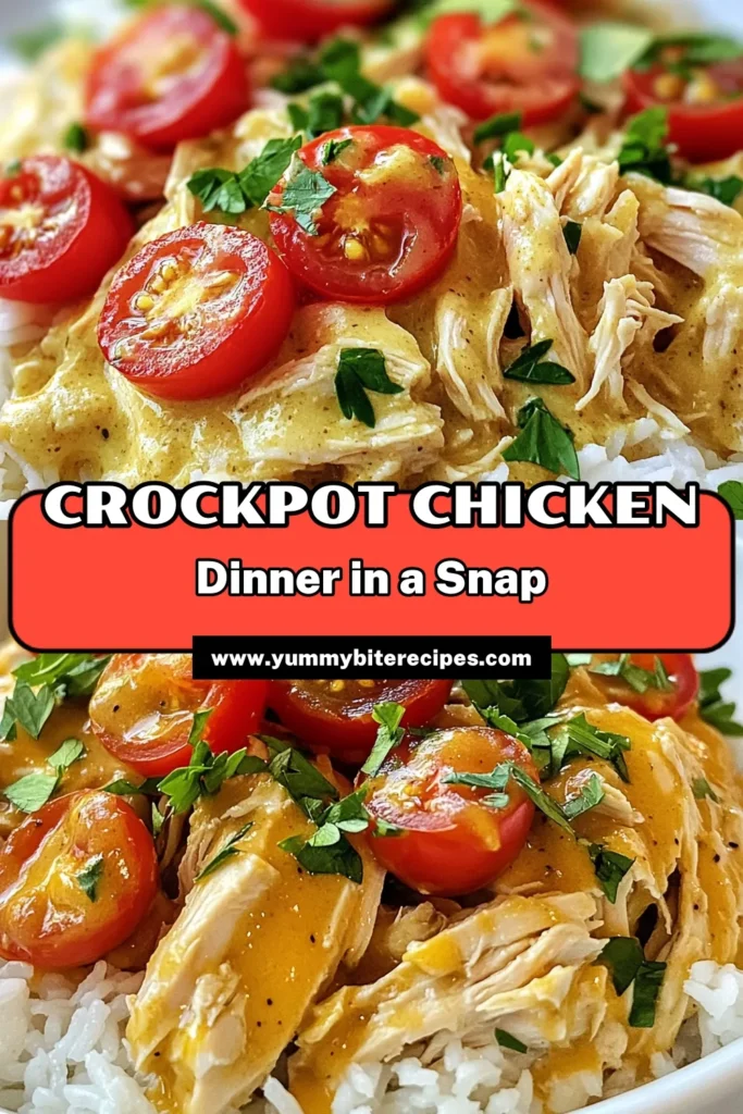 Discover the ultimate savory chicken recipe with this Five-Ingredient Crockpot Chicken! Perfect for busy nights, this easy chicken dinner features a blend of ranch seasoning and cream cheese for a satisfying meal. Simply set your crockpot and let it do the work! Ideal for meal prep or a cozy family dinner. Don’t miss out on this delicious ranch chicken crockpot dish! Save this recipe today! #CrockpotChickenRecipes #EasyChickenDinner #CreamCheeseChickenRecipes #SavoryChickenRecipe
