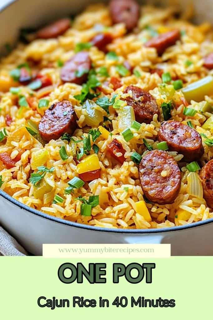 Savor the rich flavors of this easy dirty rice recipe featuring smoky sausage! This one pot dinner recipe is perfect for busy nights, packed with Cajun sausage rice goodness. Cooked in just one pot, this savory dish is sure to impress family and friends alike! Try this delicious smoked sausage recipe and elevate your weeknight meals. Save this recipe and bring a taste of the South to your table! #DirtyRice #OnePotDinner #CajunRecipes #EasyDinnerIdeas