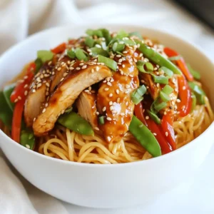 Chicken Teriyaki Noodles Quick and Flavorful Meal