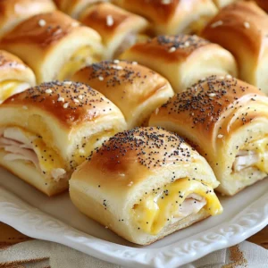 Party Hot Roll Sandwiches Perfect for Any Gathering