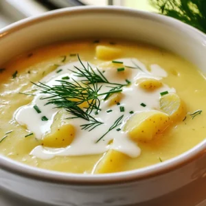 Polish Potato Soup Comforting and Creamy Recipe