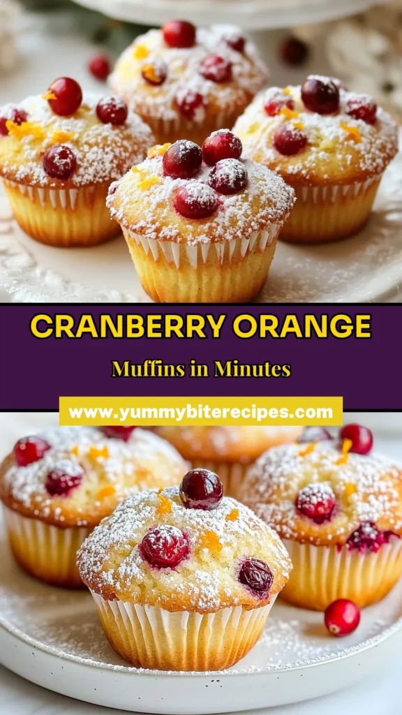 Get ready to enjoy these delicious cake mix muffins with a twist! Our easy muffin recipe for cranberry orange muffins combines vanilla cake mix, fresh cranberries, and vibrant orange zest. Perfect for fall muffin flavors, these treats are simple to make and pack a flavorful punch. Bake a batch today and savor the delightful aroma! Save this easy vanilla cake mix recipe for your next baking adventure! #CakeMixMuffins #CranberryOrangeMuffins #EasyMuffinRecipe #FallFlavors