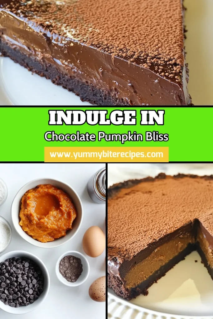 Discover the delightful flavors of this Gluten-Free Chocolate Pumpkin Torte, the perfect blend of pumpkin chocolate cake for a seasonal treat. This easy pumpkin dessert is made with almond flour, ensuring it’s both gluten-free and dairy-free. Enjoy this indulgent dairy-free dessert recipe that's surprisingly simple to make. Perfect for special occasions or a cozy night in. Save this recipe for your next baking adventure! #GlutenFree #PumpkinDesserts #DairyFree #ChocolateCake