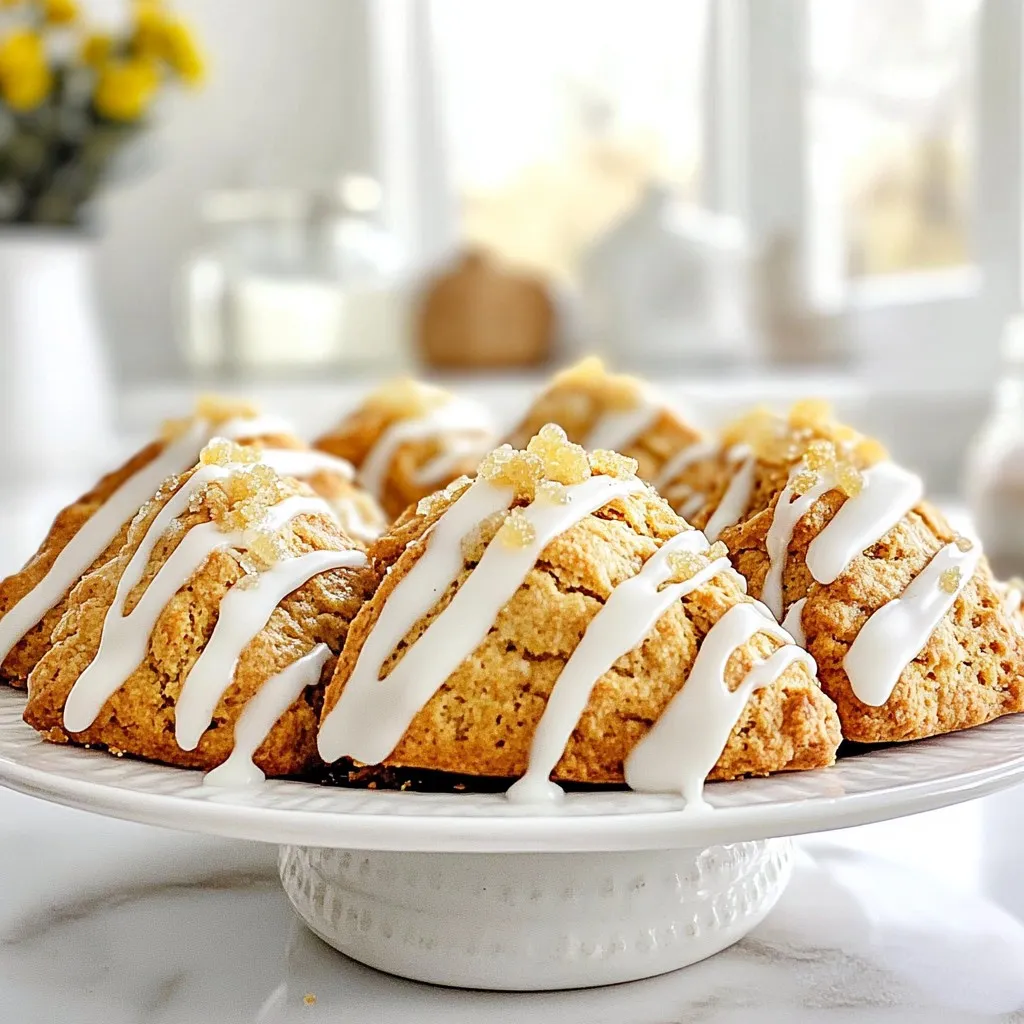 Christmas Bakery Gingerbread Scones Festive Delight