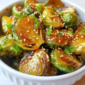 Honey Sriracha Brussels Sprouts Flavorful Roasted Treat