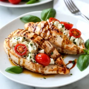 Caprese Stuffed Chicken Breast Flavorful and Easy Meal