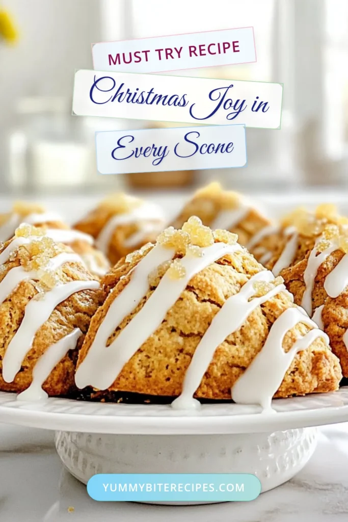 Get ready for the holidays with this delightful gingerbread scones recipe! Perfect for festive gatherings, these easy gingerbread desserts combine warm spices and sweet molasses for a delicious treat. This Christmas scone recipe is a must-try for your holiday baking ideas. Bake up a batch of these festive scones and enjoy the joy they bring to your Christmas celebrations! Save this recipe now! #GingerbreadScones #HolidayBaking #EasyDesserts #FestiveScones