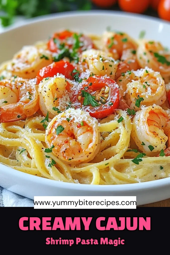 Indulge in this creamy Cajun shrimp pasta that's perfect for a quick weeknight dinner! This easy shrimp pasta recipe combines tender shrimp, vibrant veggies, and a rich heavy cream pasta sauce, all served over linguine. You'll love the bold flavors of this Cajun shrimp recipe, making it one of your go-to linguine pasta dishes! Try it today and elevate your dinner game! Save this recipe for later! #CajunShrimpPasta #EasyShrimpPasta #LinguinePastaDishes #ShrimpRecipes