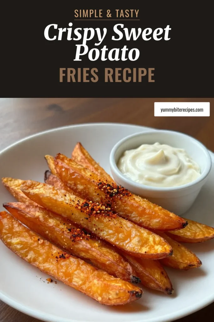 Discover how to make delicious and crispy air fryer sweet potato fries with this easy air fryer recipe! Perfectly seasoned, these healthy sweet potato fries are a guilt-free snack or side dish. In just 30 minutes, you can enjoy golden, crispy sweet potato fries that are sure to impress. Try it today and elevate your snacking game! Save this crispy sweet potato fries recipe for your next meal. #AirFryerRecipes #HealthySnacks #SweetPotatoFries #EasyCooking