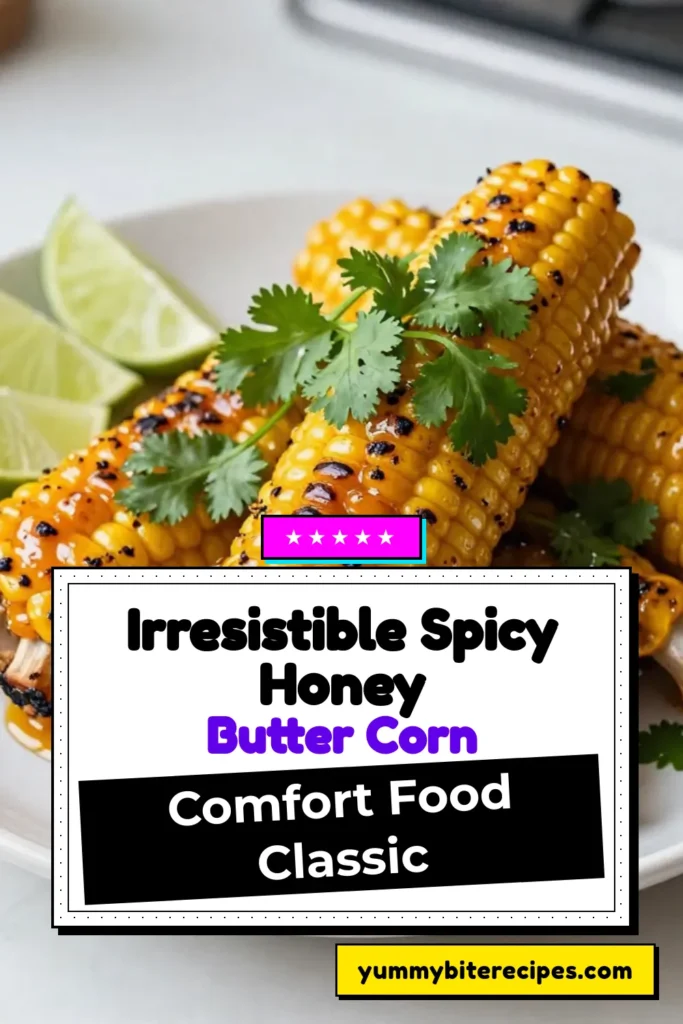 Try this Spicy Honey Butter Corn Ribs recipe for a mouthwatering summer BBQ side dish! Infused with smoked paprika, this sweet and spicy corn dish shines on the grill. Perfect for outdoor gatherings, these delicious grilled corn recipes will impress your guests. Elevate your BBQ experience with this easy-to-make smoked paprika corn recipe. Don’t miss out—save this recipe for your next cookout! #SummerBBQ #CornRecipes #GrilledCorn #BBQSides