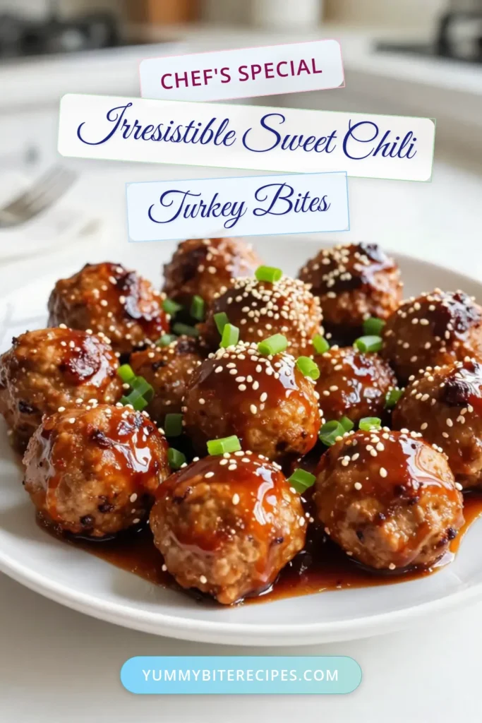 Discover the perfect balance of savory and sweet with these Sweet Chili Turkey Meatballs! This easy Ground Turkey Meatballs Recipe is Asian inspired and features panko for that crunchy texture. Ideal for a quick meal, these Panko Turkey Meatballs are sure to impress. Try making them for your next gathering and watch everyone come back for more! Save this recipe and enjoy flavorful, easy turkey meatballs tonight! #SweetChiliTurkeyMeatballs #GroundTurkeyMeatballsRecipe #AsianInspiredMeatballs #EasyTurkeyMeatballs