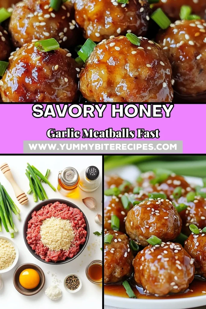 Craving a quick dinner that is both sweet and savory? Try these Instant Pot Honey Garlic Meatballs! This easy savory meatball recipe features ground beef meatballs coated in a delicious honey garlic sauce, perfect for busy nights. With just 10 minutes in the Instant Pot, you'll have a mouthwatering meal ready to enjoy. Save this recipe for a hassle-free dinner tonight! #InstantPotMeatballs #HoneyGarlicMeatballs #QuickDinnerRecipes #SavoryMeatballRecipe
