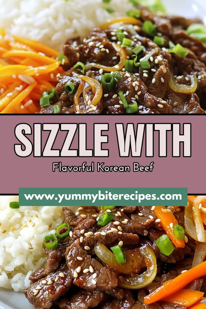 Discover the magic of an authentic Korean beef bulgogi recipe that’s perfect for any occasion! This easy bulgogi marinade combines soy sauce, brown sugar, and garlic for deliciously tender stir-fried beef. Learn how to make beef bulgogi in just 40 minutes, and impress your guests with this flavorful dish that pairs beautifully with rice or lettuce wraps. Save this recipe now and bring the taste of Korea to your kitchen! #KoreanBeefBulgogi #EasyBulgogiMarinade #StirFriedBeef #AuthenticKoreanBulgogi
