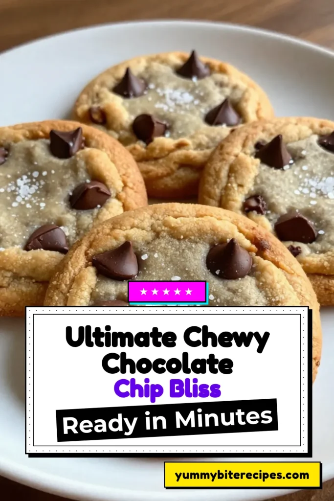 Indulge in the ultimate thick chocolate chip cookies with this easy chocolate chip cookie recipe! These homemade chocolate chip cookies are thick yet irresistibly chewy, making them the best chocolate chip cookies recipe you'll find. Perfect for any occasion, follow our simple steps to create delicious cookies packed with semi-sweet chocolate chips. Save this recipe and bake a batch today! #ChocolateChipCookies #BakingInspiration #CookieRecipe #DessertLove