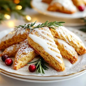 Christmas Bakery Gingerbread Scones Festive Delight