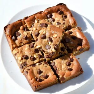 Chewy Brown Butter Blondies Irresistible Dessert Treat